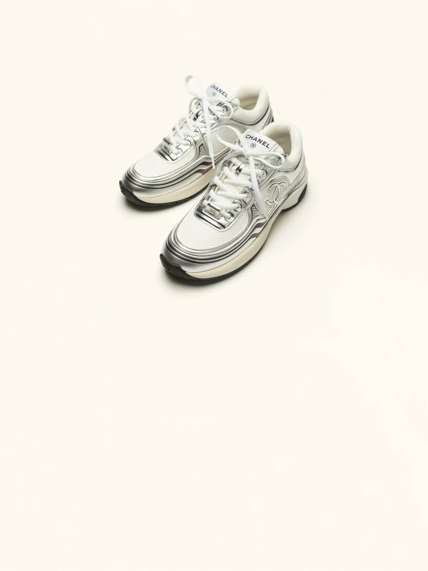 Chanel CC Runner Mettalic